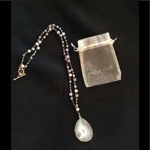 Marlyn Schiff Agate necklace
